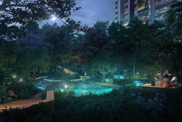 Pool - Night View